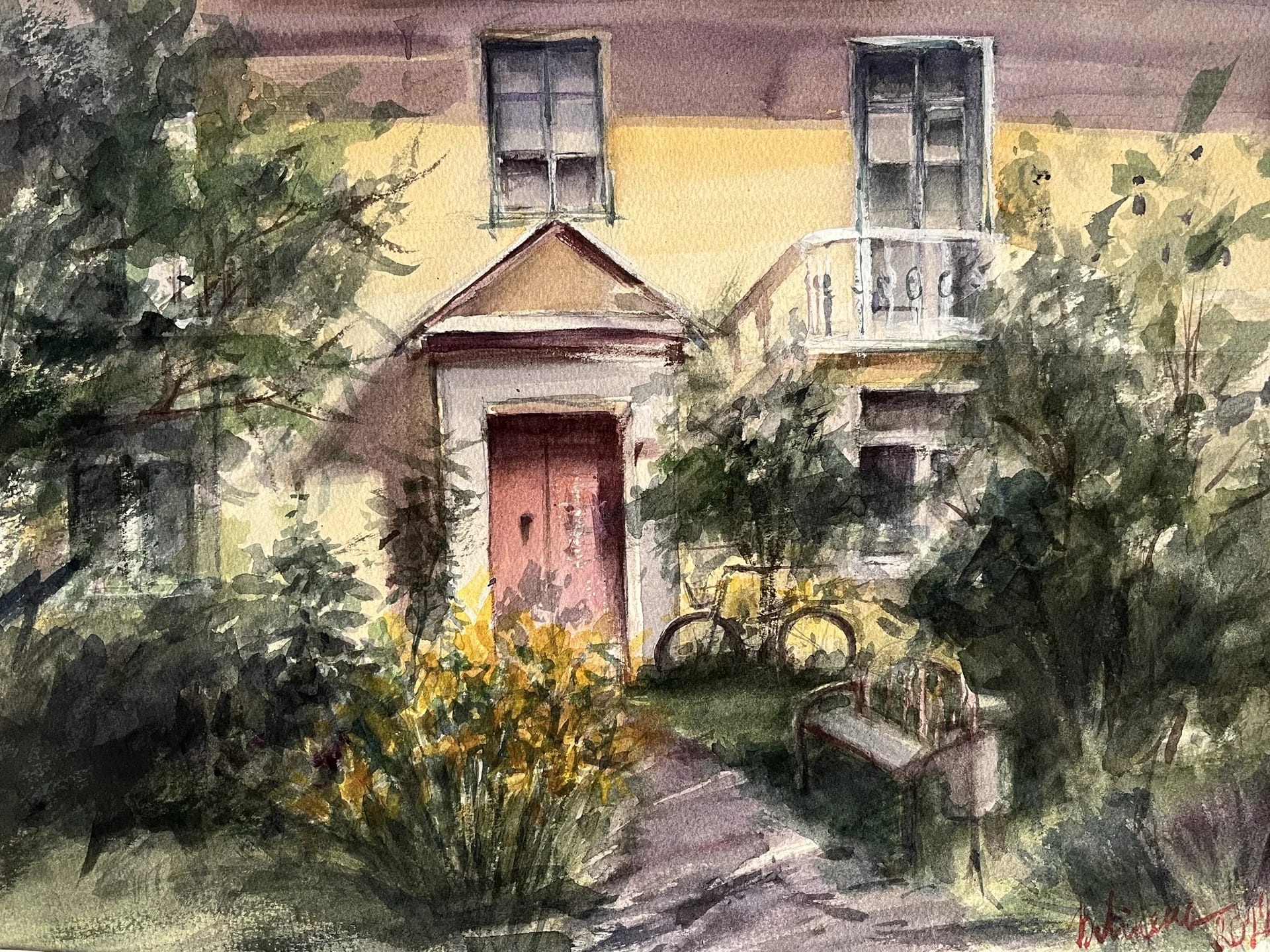 Асмалоўка, сонечны дзень